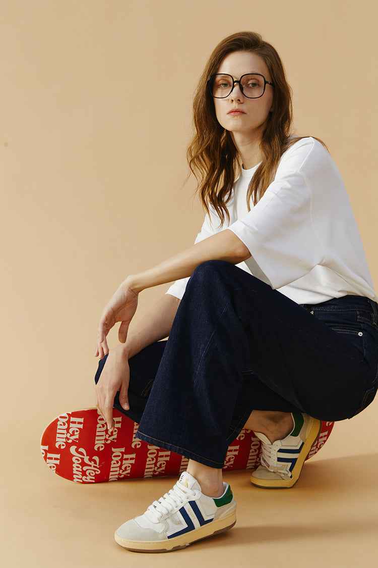 Coney Island Whitefish High-Rise Wide-Leg Jeans HJ007