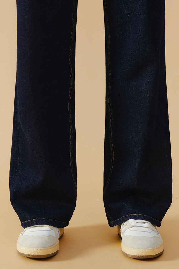 Coney Island Whitefish High-Rise Wide-Leg Jeans HJ007
