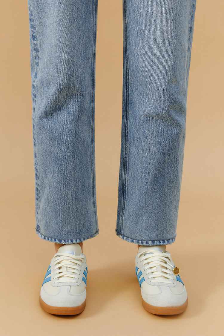 Manhattan High-Rise Straight Ankle Jeans HJ160