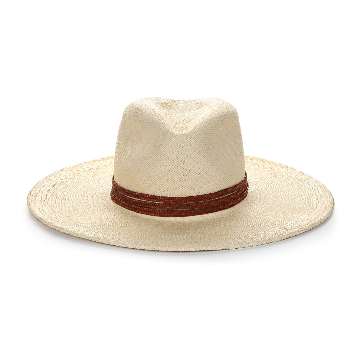 Nevis Wide Brim Panama Straw Fedora Hat – Helen Jon x Amina Hood Collaboration
