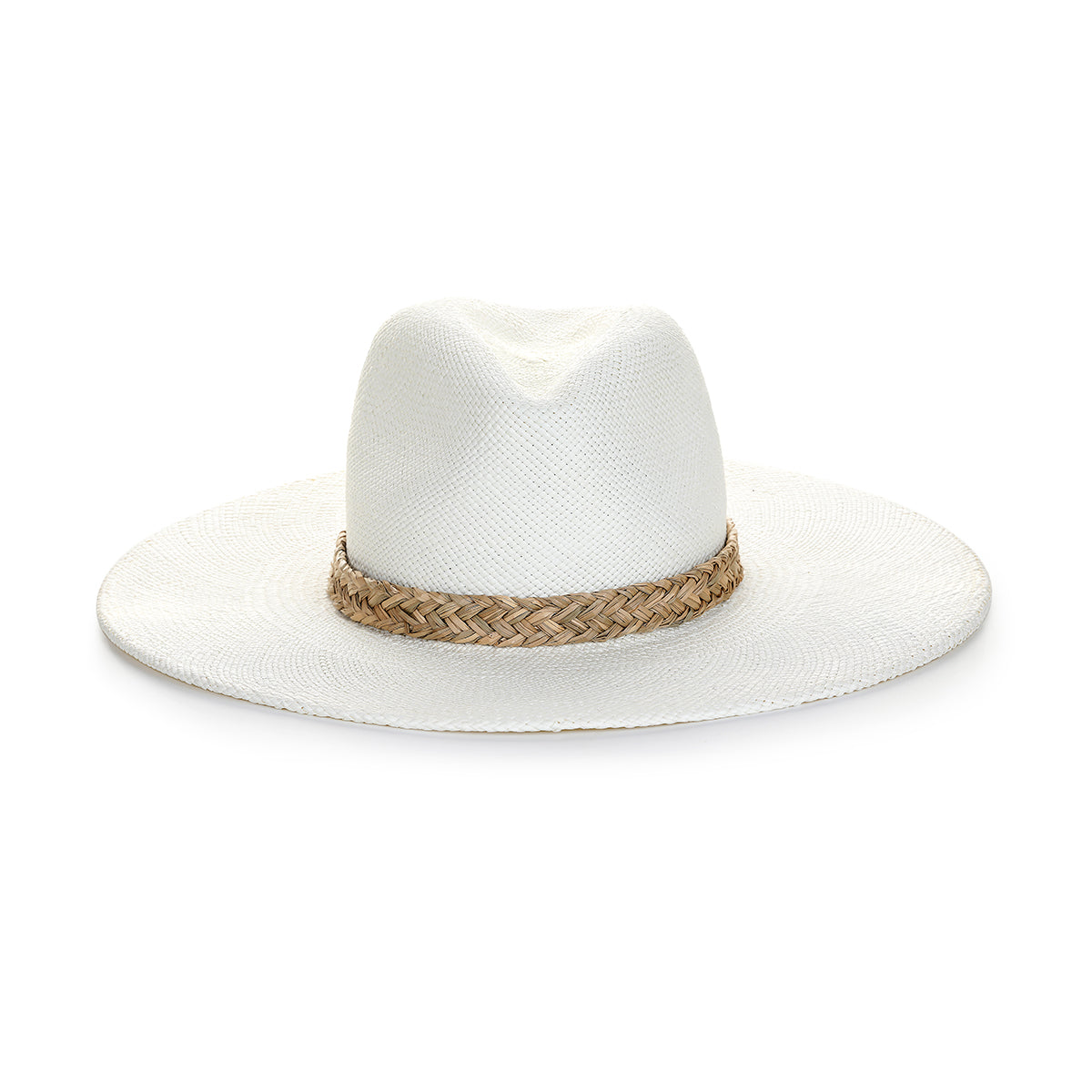 Isola Wide Brim White Panama Straw Hat – Helen Jon x Amina Hood Collaboration