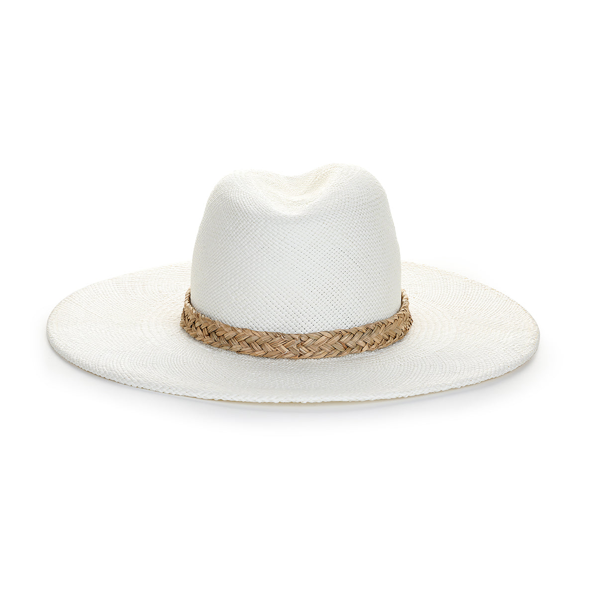 Isola Wide Brim White Panama Straw Hat – Helen Jon x Amina Hood Collaboration