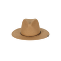 Everyday Packable Straw Hat in tan — front view