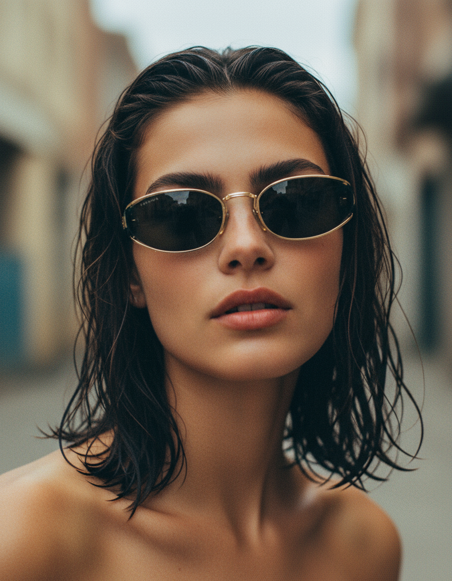 Monaco Bisou Sunglasses by Cossino – Unisex Luxury Cat-Eye in Premium Italian Acetate with UV400 Protection