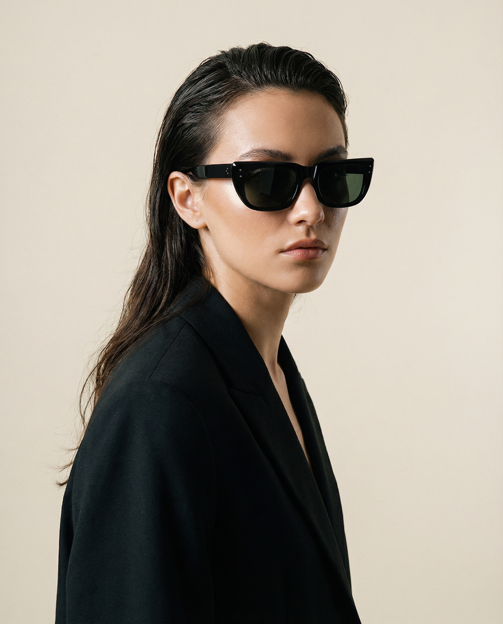 Monaco Cheri Acetate Sunglasses by Cossino – Italian Mazzucchelli Frame, UV400 Protection