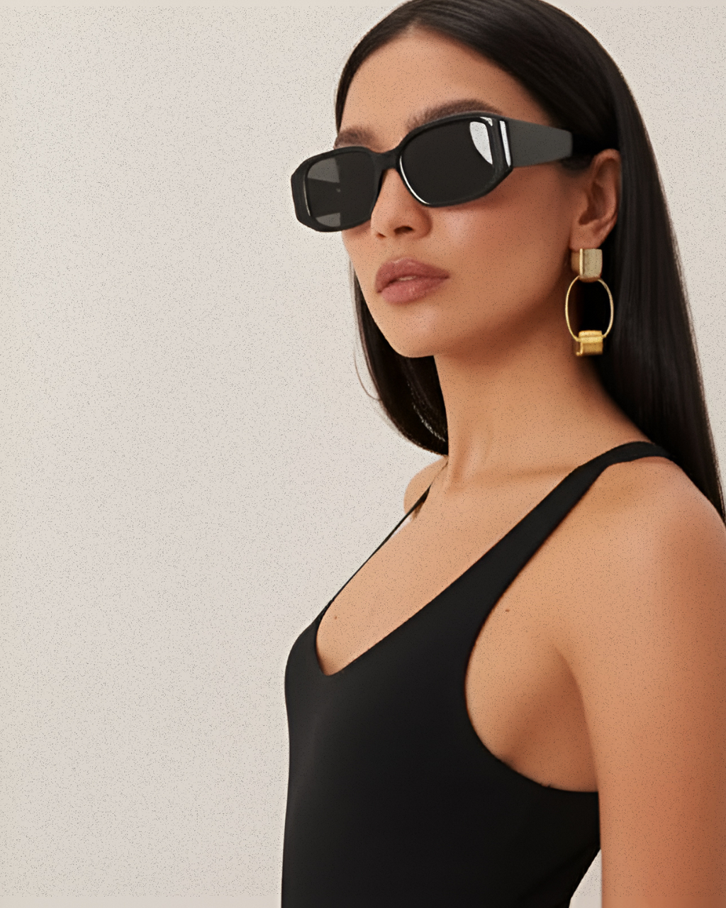 Caroline Acetate Women's Sunglasses – Luxury Bevel-Cut Frames with UV400 Anti‑Shatter Nylon Lenses