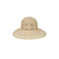 Resort Collection Limited Edition Raffia Hat in woven — front view