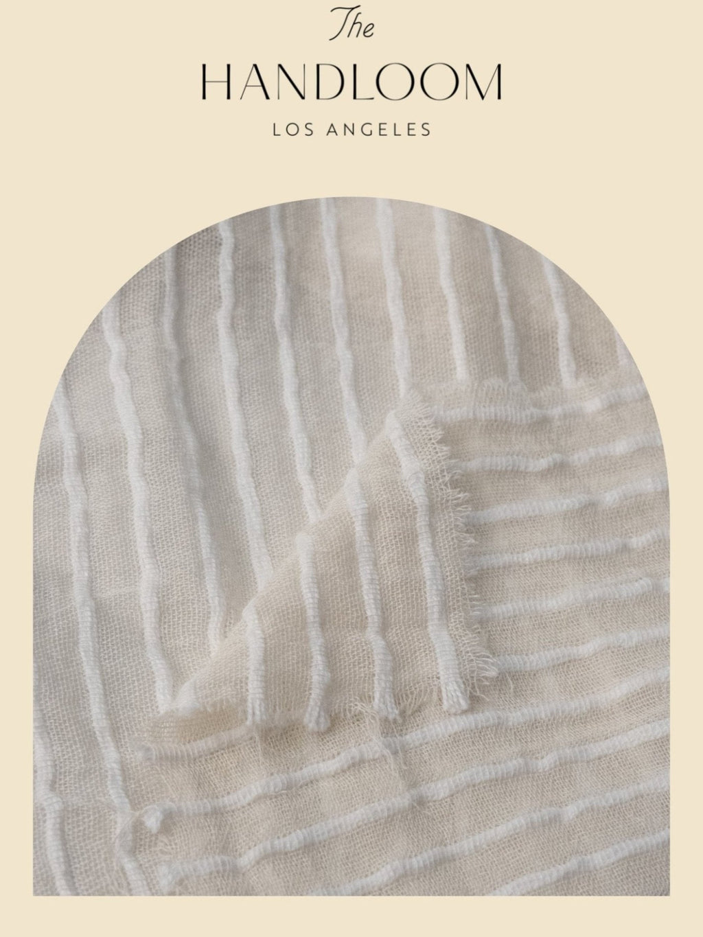 Ava Kimono – White Stripes, Hand-Loomed Turkish Cotton Beach Kaftan