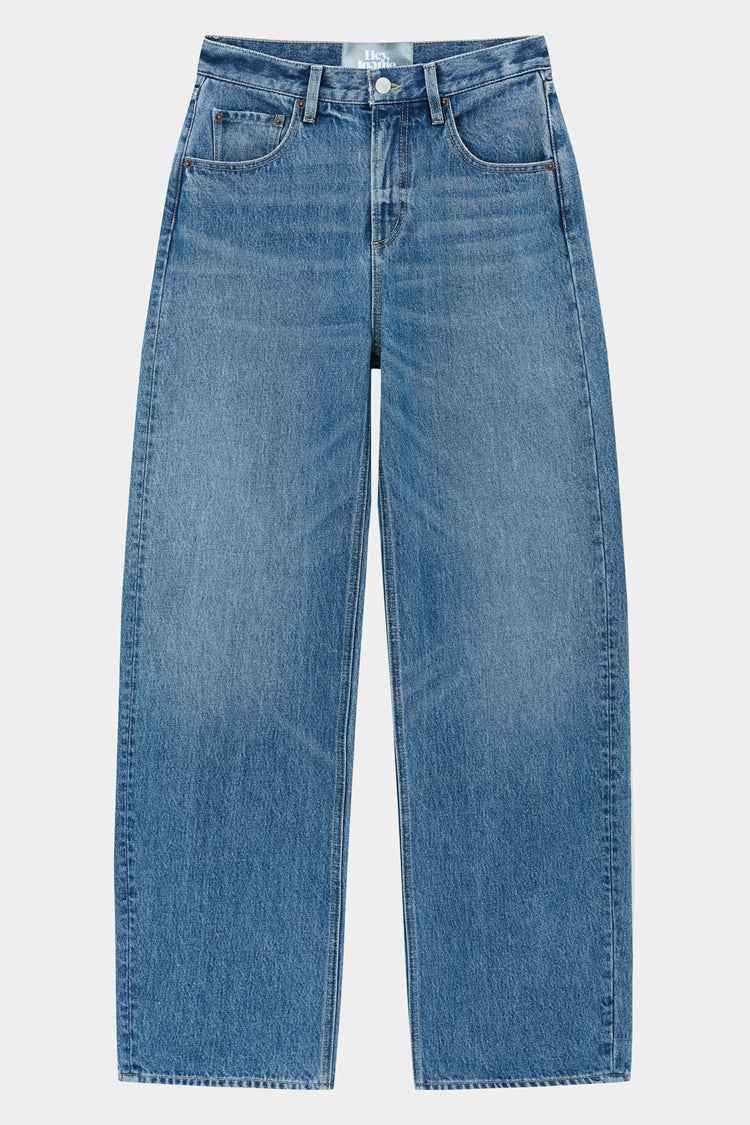 Arc Jean HJ055 – Premium High-Rise Wide-Leg Denim Jeans