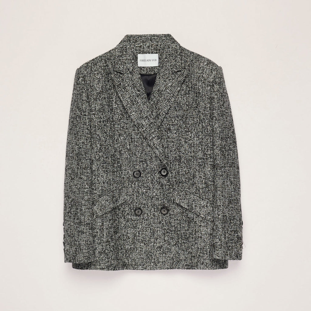 "Long Night Meteor" Limited Edition Italian Tweed Blazer