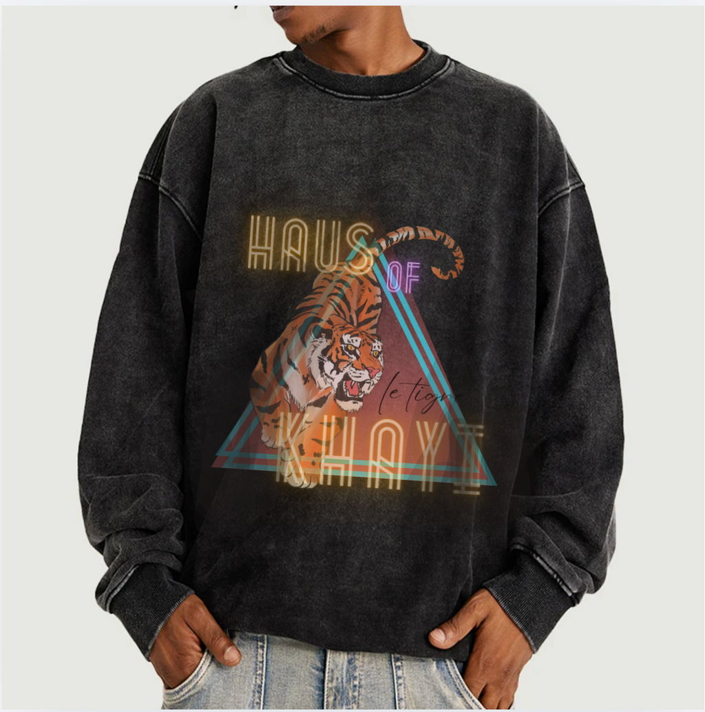 Le Tigre Oversized Faded Sweatshirt