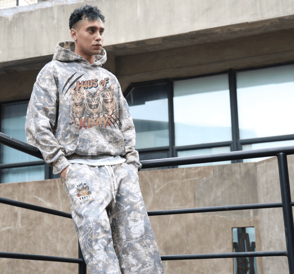 Khayi Cats Winter Camo Hoodie