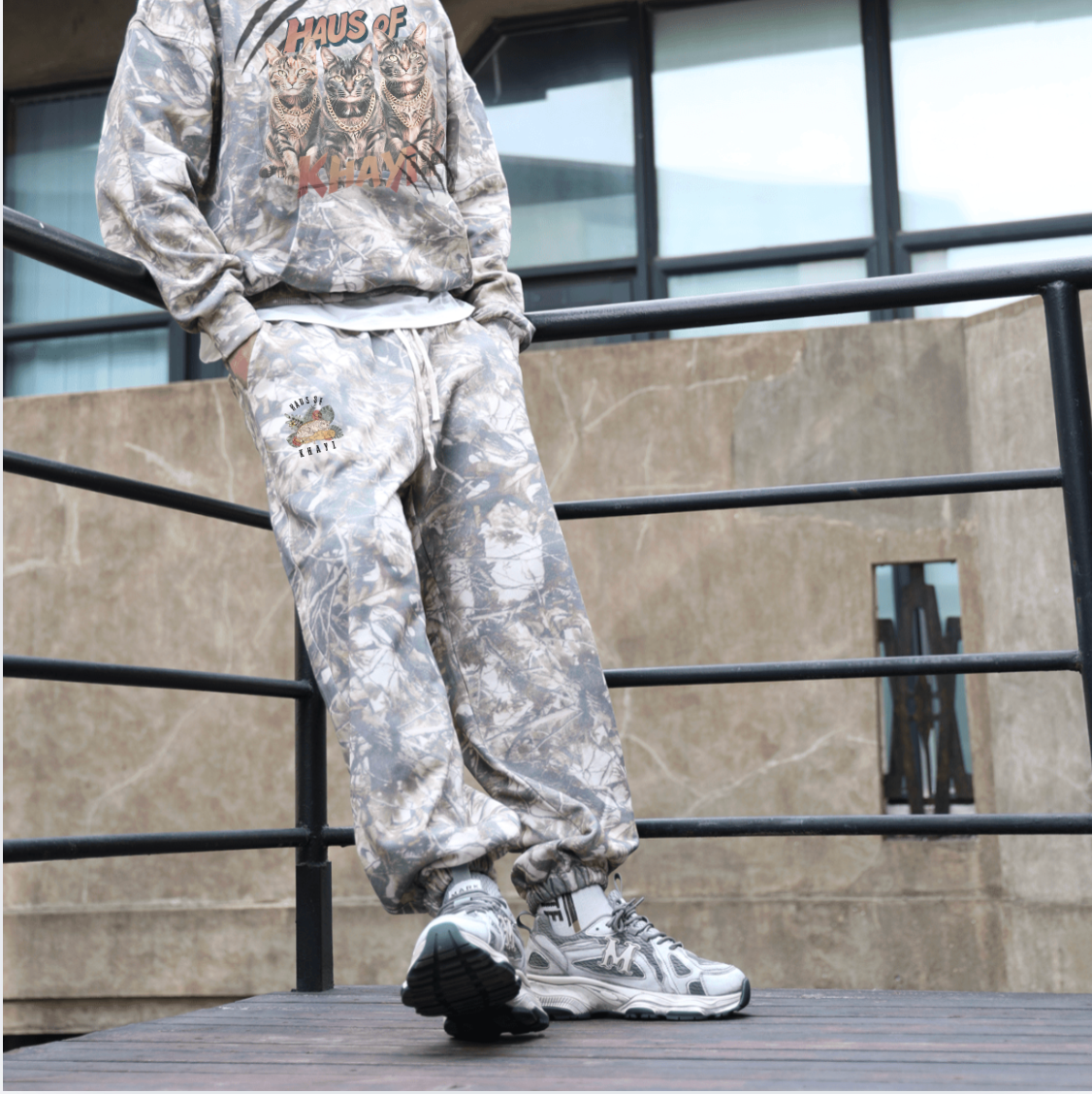 Khayi Winter Camo Sweatpants