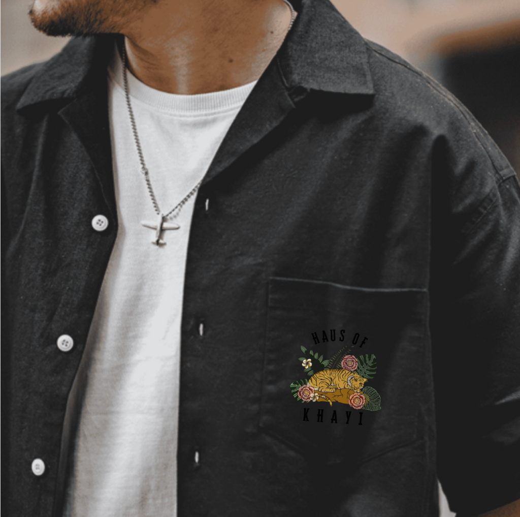 Cubana Shirt Charcoal