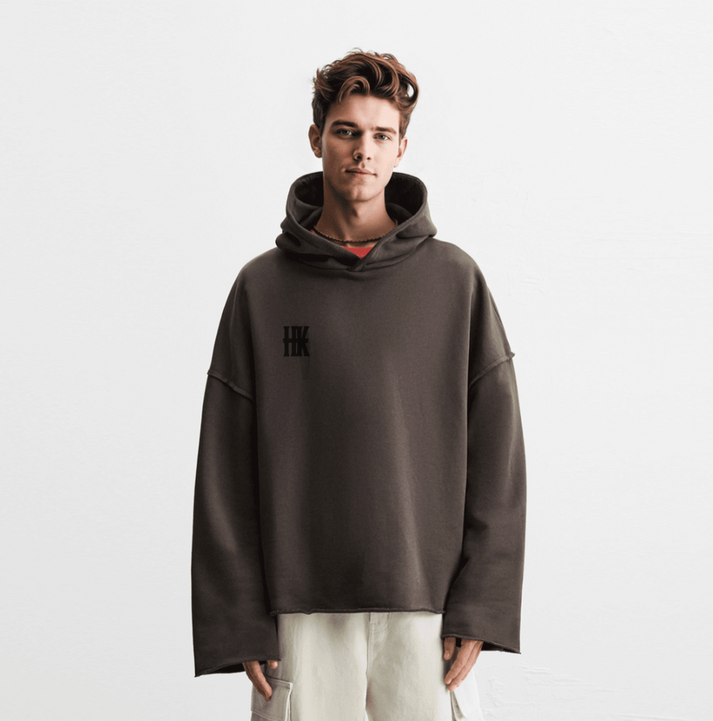 Black Cats Boxy Hoodie