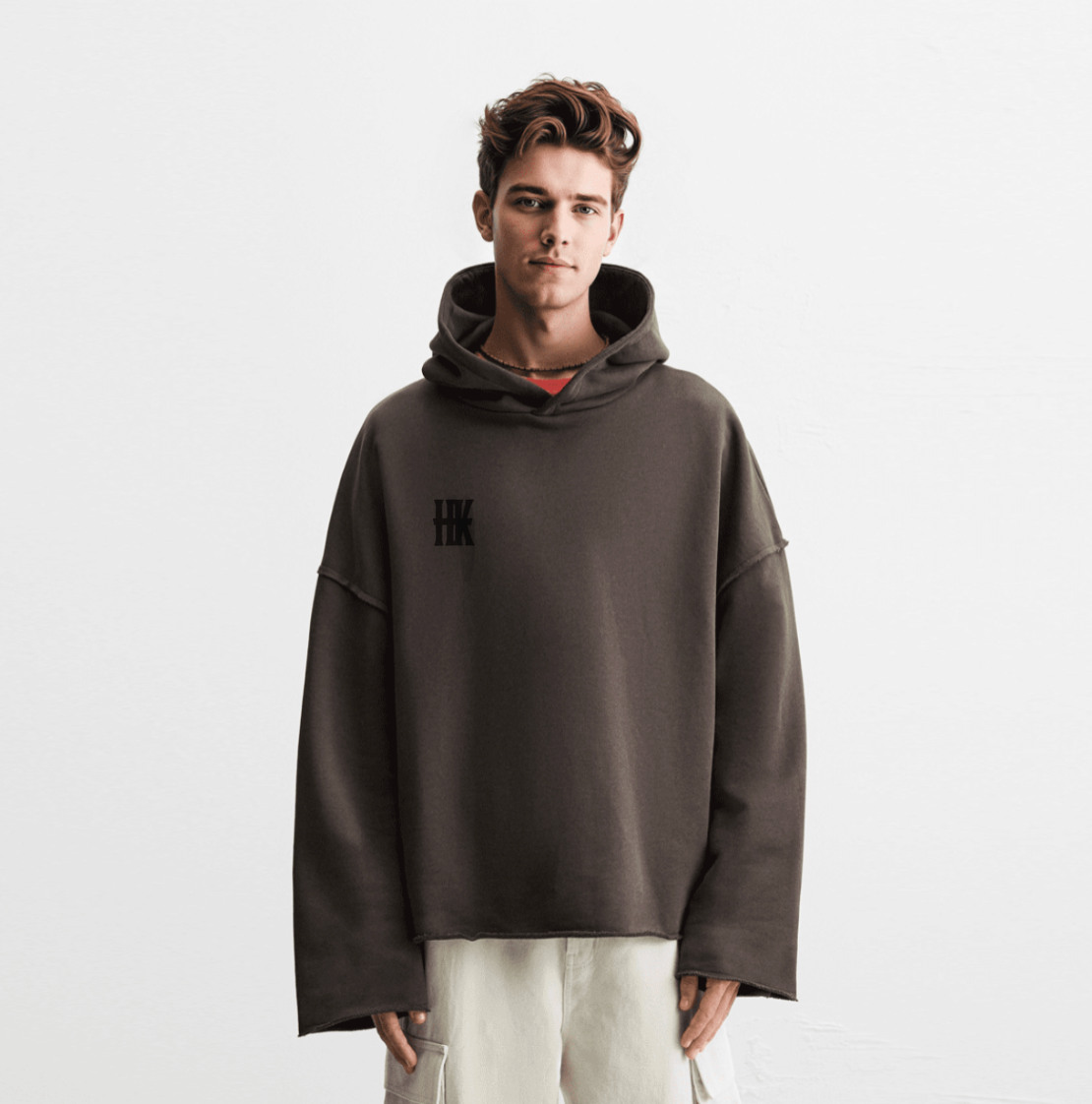 Black Cats Boxy Hoodie