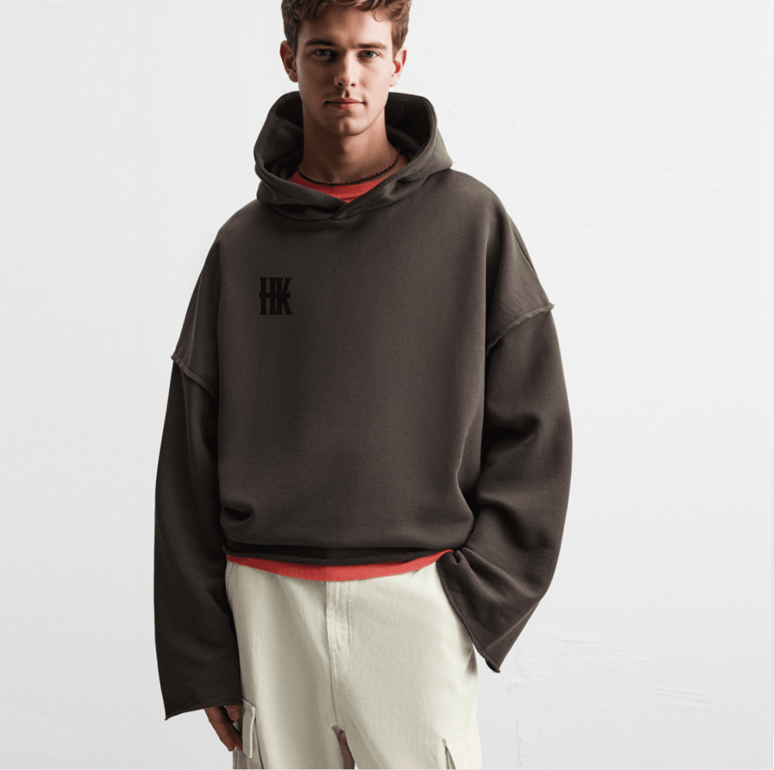 Black Cats Boxy Hoodie