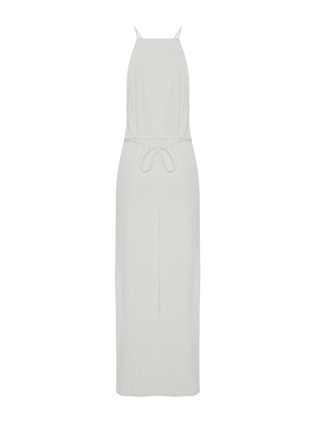 Siesta White Summer Dress in 100% Turkish Cotton
