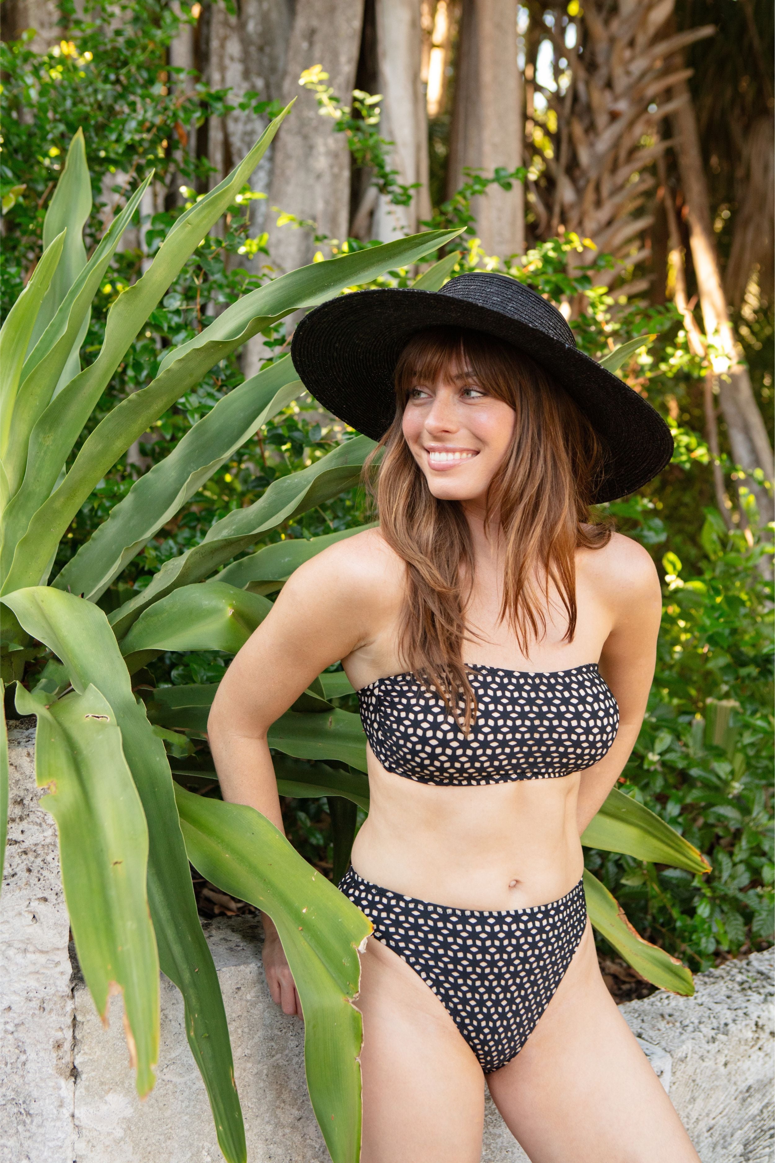 Sola Milan Straw Open Crown Hat – Handmade Unisex Sun Hat