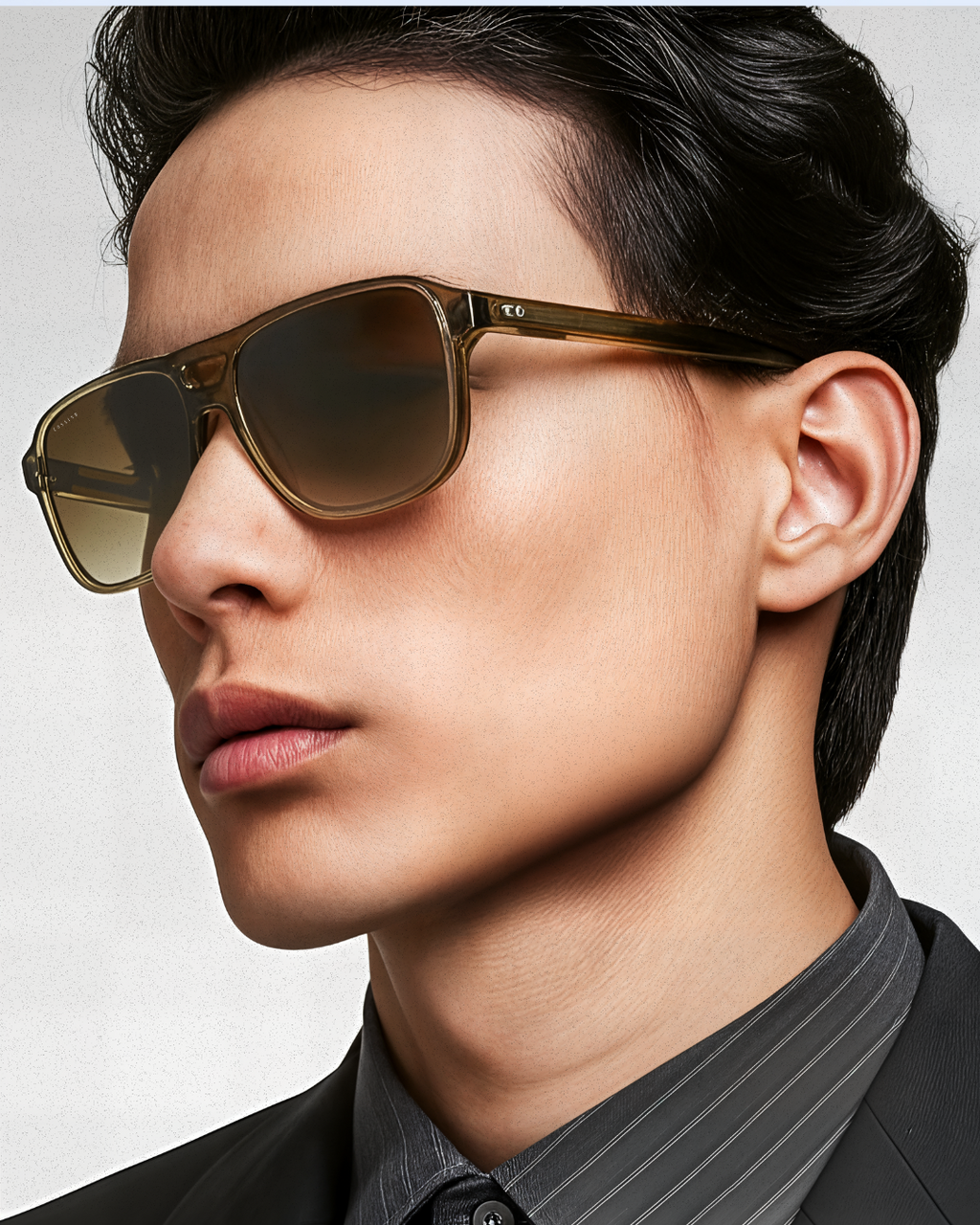 Versailles Monaco Acetate Sunglasses by Cossino – Italian Mazzucchelli Frame, UV400 Nylon Lenses