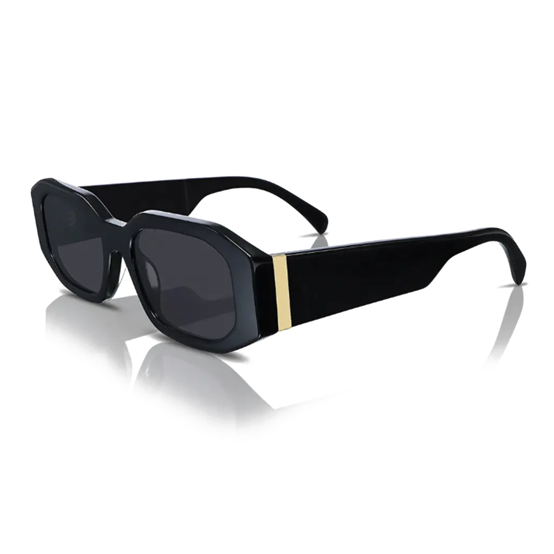 Caroline Acetate Women's Sunglasses – Luxury Bevel-Cut Frames with UV400 Anti‑Shatter Nylon Lenses