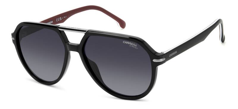Carrera 315/S Grey Men's Sunglasses with Rectangular Frame 58mm — front view