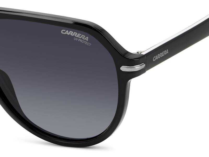 Carrera 315/S Grey Men's Sunglasses with Rectangular Frame 58mm — angled front view