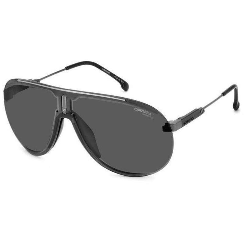 Carrera Superchampion 99 Grey Men's Shield Sunglasses — front view