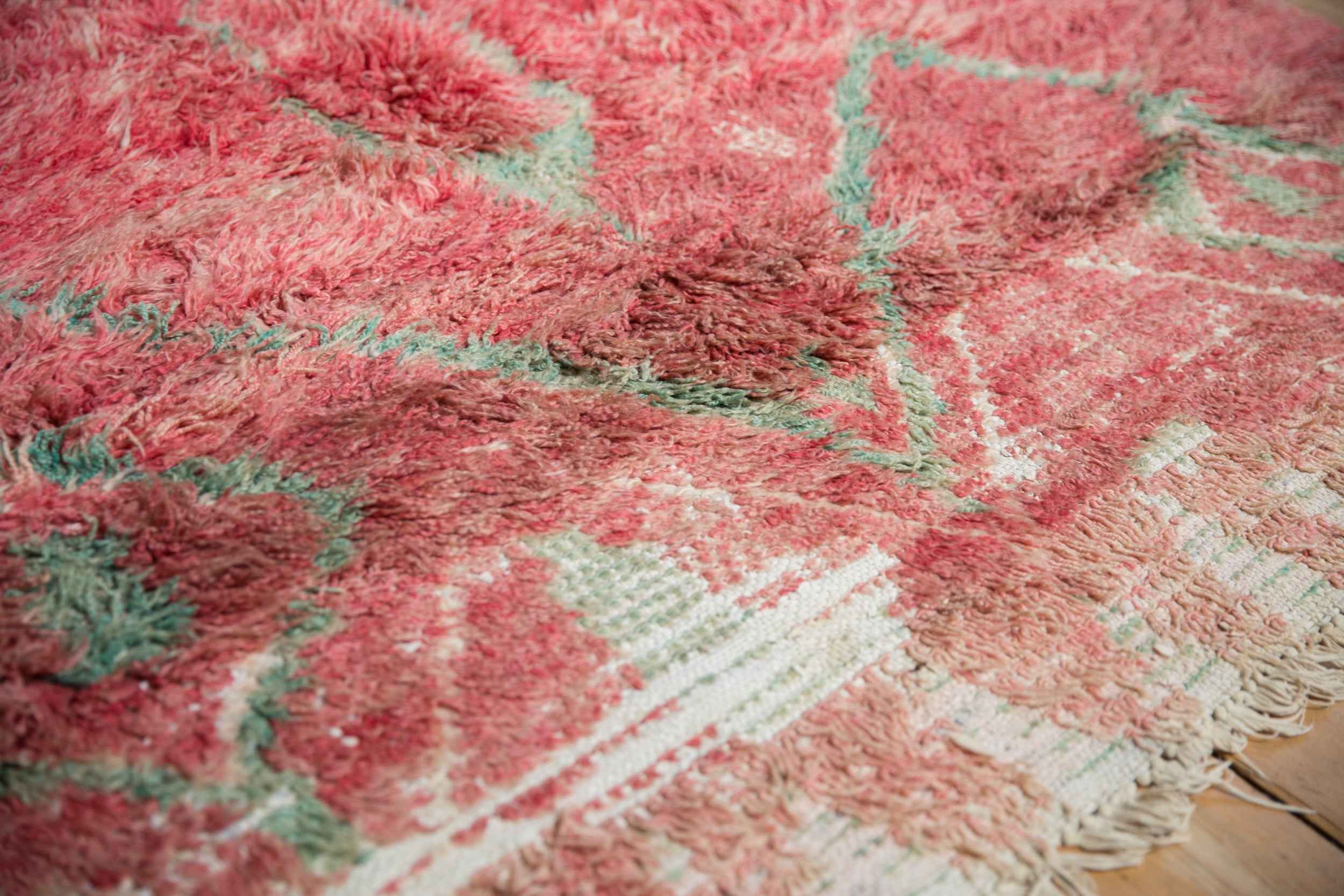 Vintage Moroccan Hand-Knotted Carpet, 5 ft 1 in x 8 ft 2 in, Circa 1960s