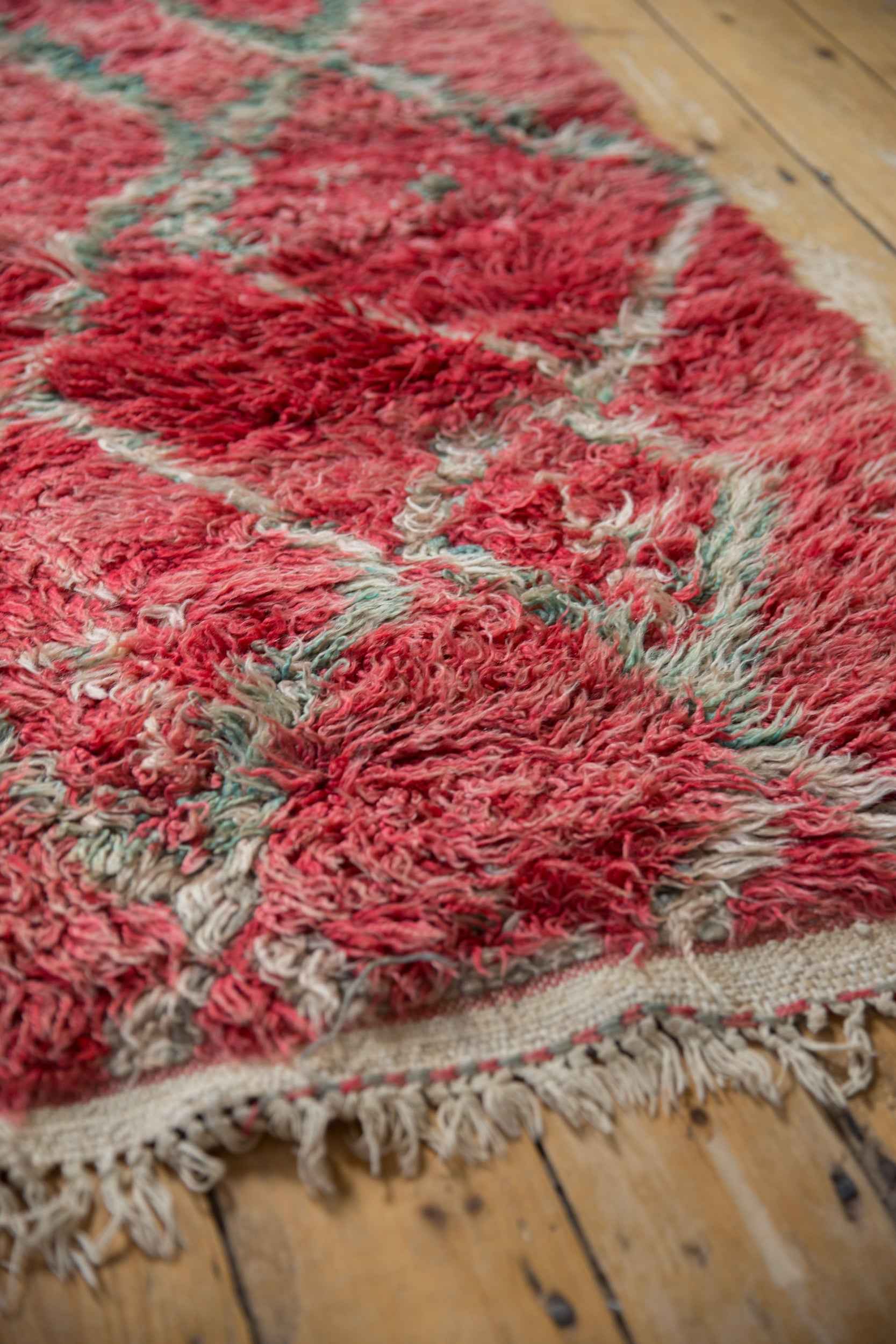 Vintage Moroccan Hand-Knotted Carpet, 5 ft 1 in x 8 ft 2 in, Circa 1960s