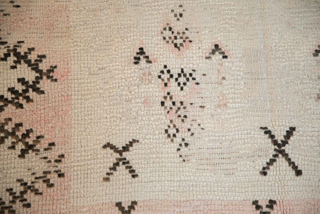 4.5 x 9 ft Vintage Distressed Moroccan Rug Runner