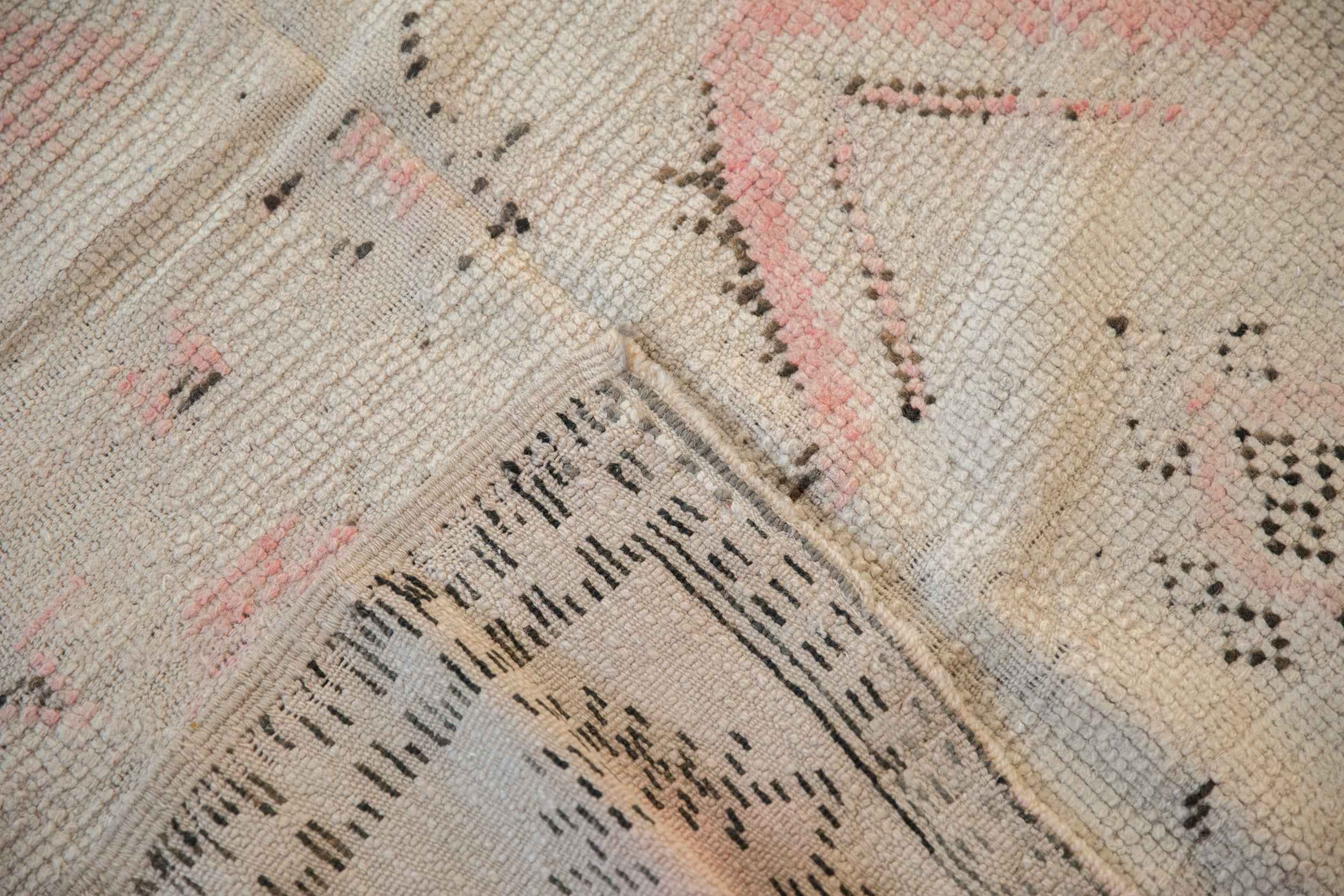 4.5 x 9 ft Vintage Distressed Moroccan Rug Runner