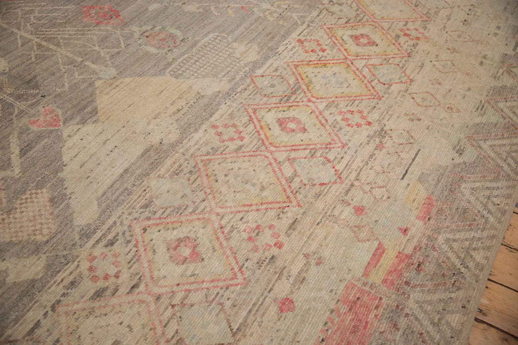 10 by 14 Feet Hand-Knotted Pakistani Moroccan-Style Rug