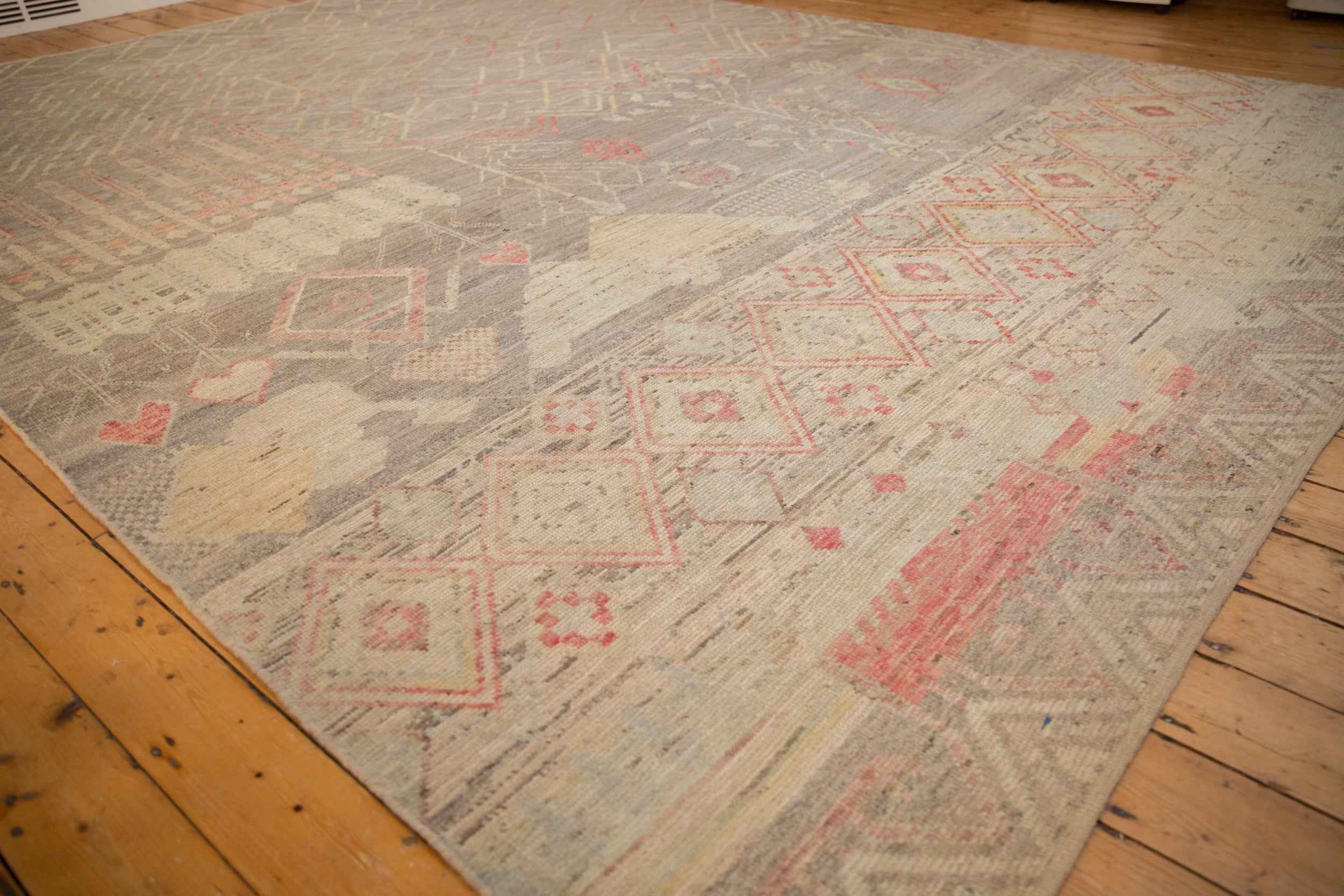 10 by 14 Feet Hand-Knotted Pakistani Moroccan-Style Rug
