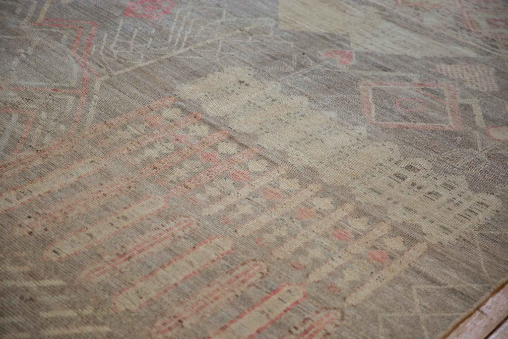 10 by 14 Feet Hand-Knotted Pakistani Moroccan-Style Rug
