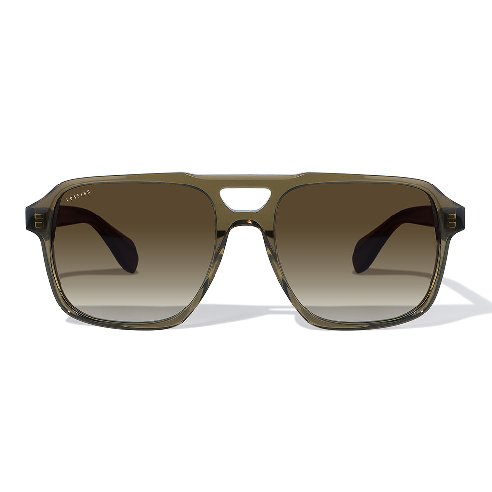 Versailles Monaco Acetate Sunglasses by Cossino – Italian Mazzucchelli Frame, UV400 Nylon Lenses