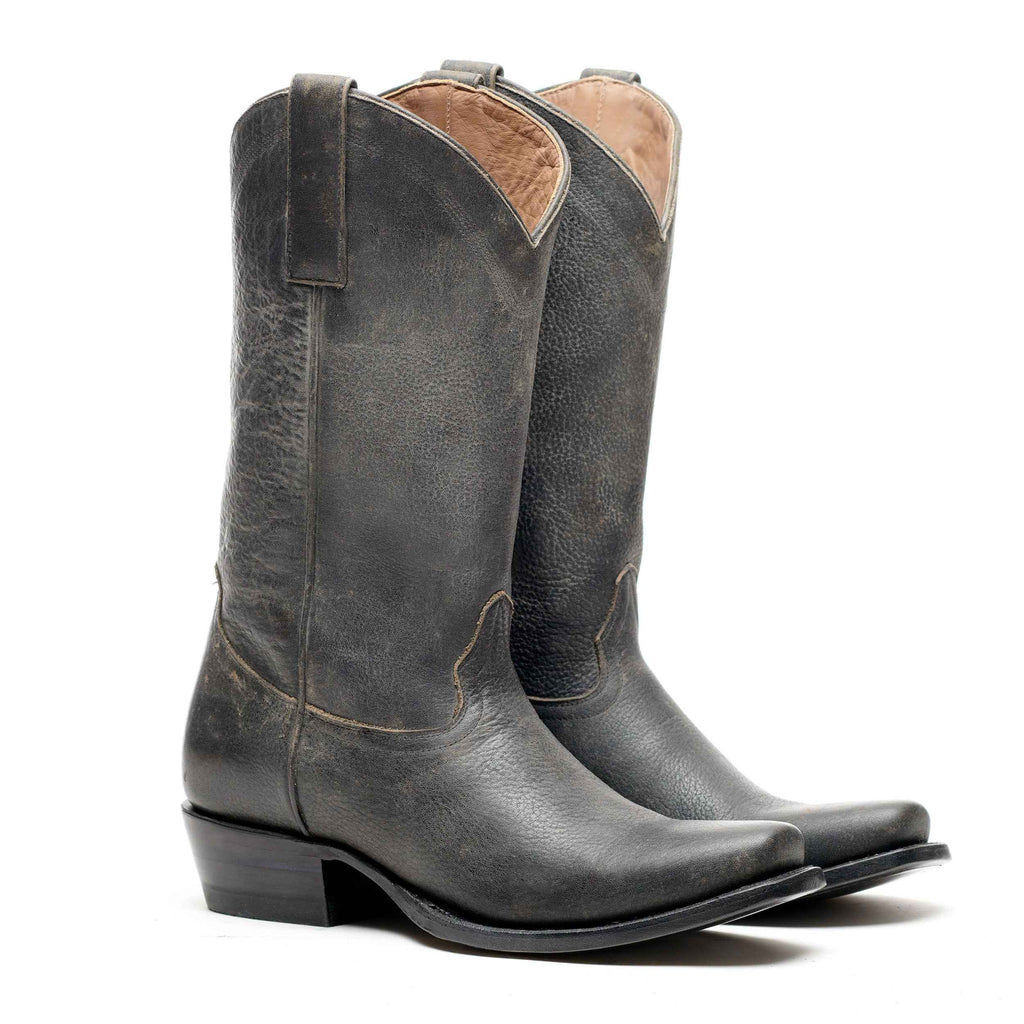The Shoal Creek - Stylish Square-Toe Cowboy Boots for Men and Women