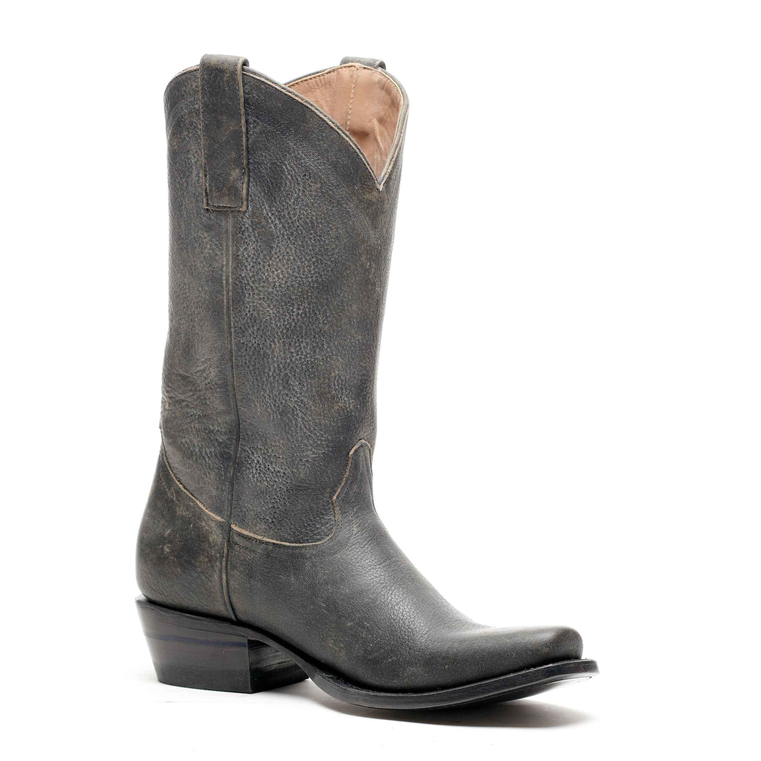 The Shoal Creek - Stylish Square-Toe Cowboy Boots for Men and Women