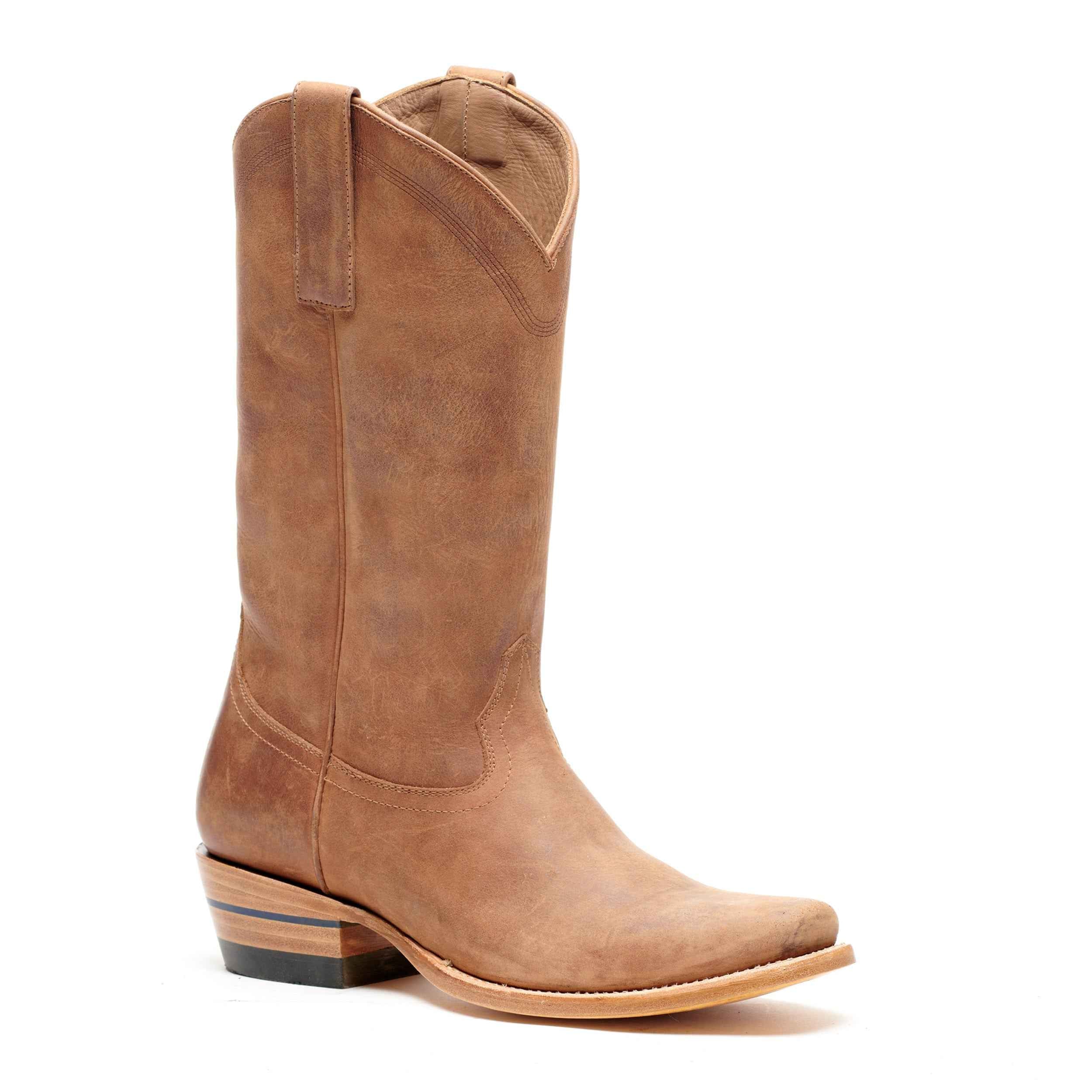 The Shoal Creek - Stylish Square-Toe Cowboy Boots for Men and Women