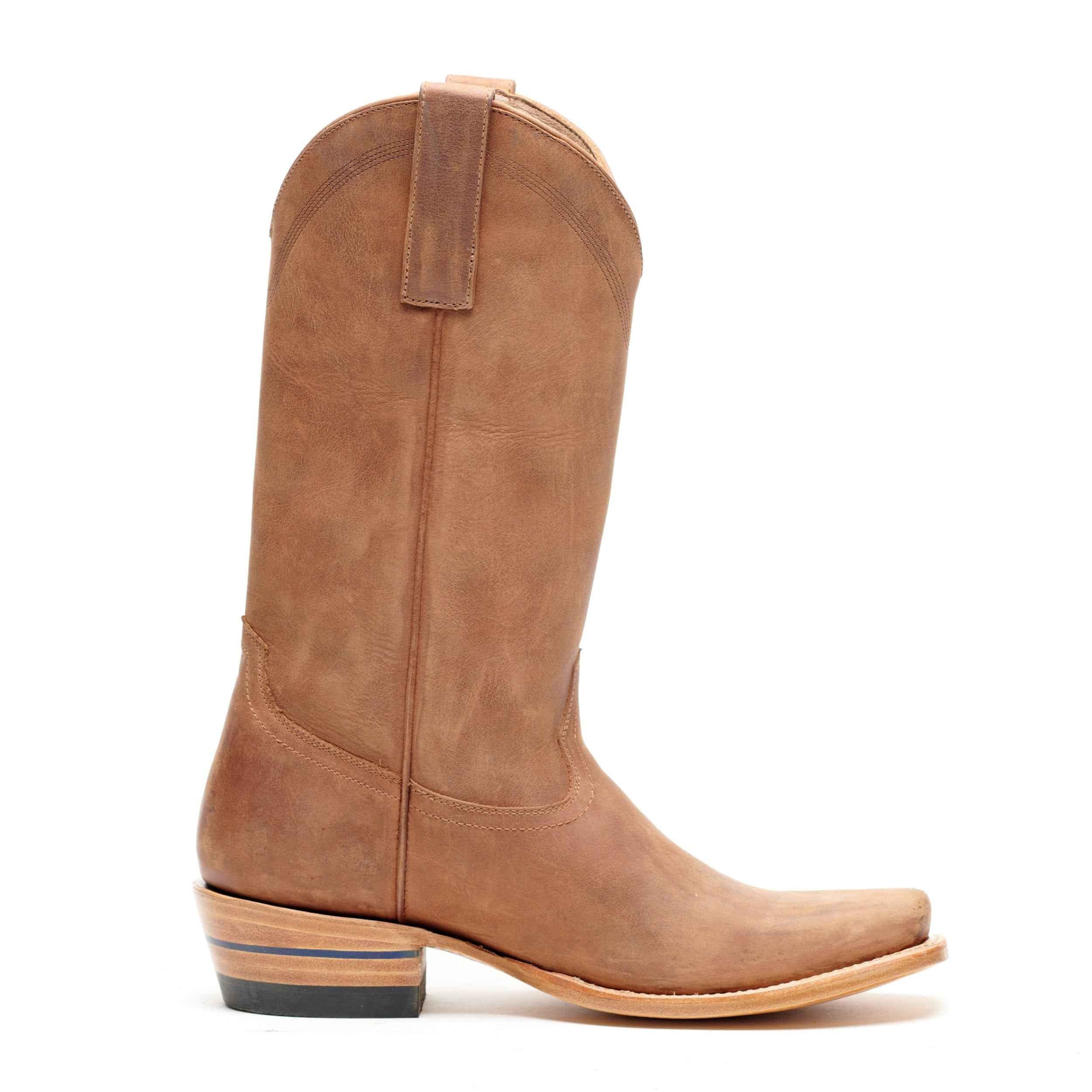 The Shoal Creek - Stylish Square-Toe Cowboy Boots for Men and Women