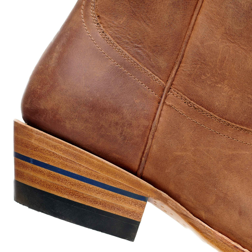 The Shoal Creek - Stylish Square-Toe Cowboy Boots for Men and Women