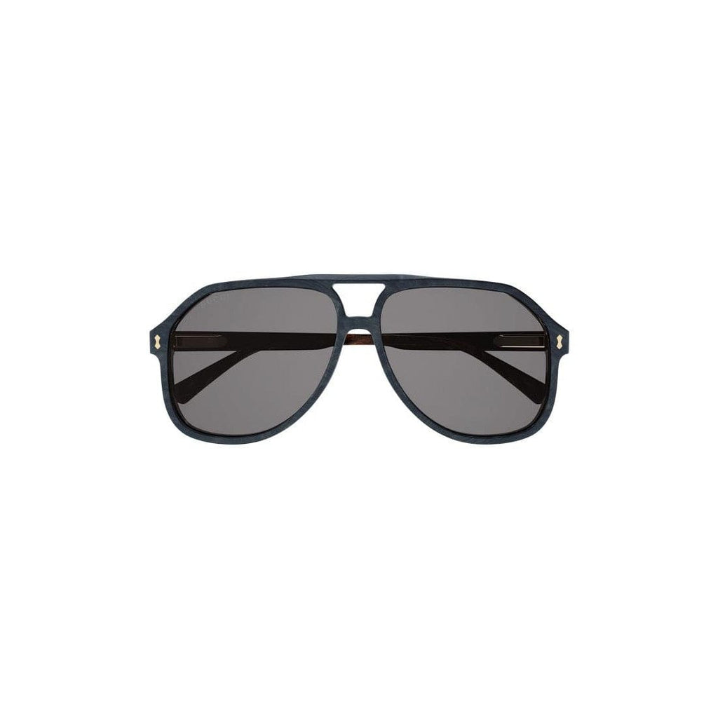Gucci GG1042S Navigator Sunglasses — angled front view