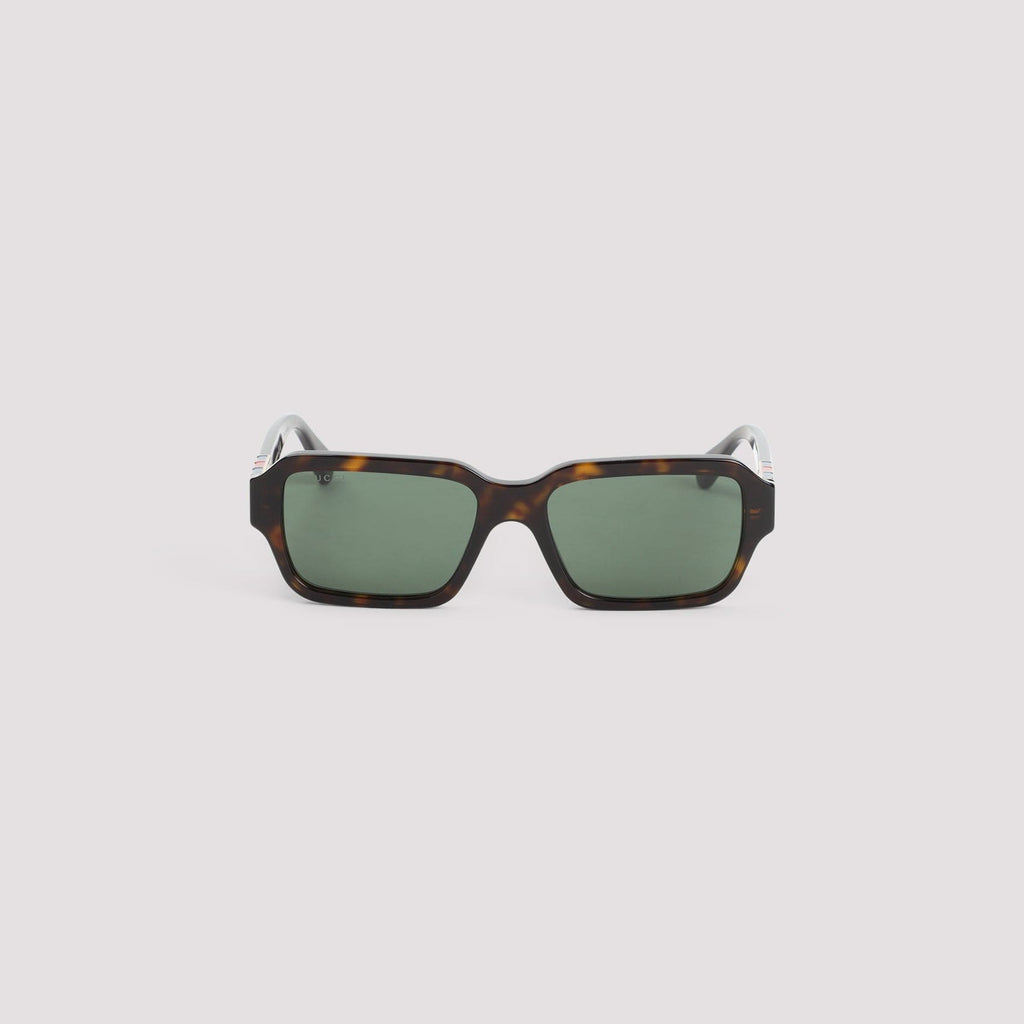 Gucci Havana Printed Acetate Sunglasses — side view