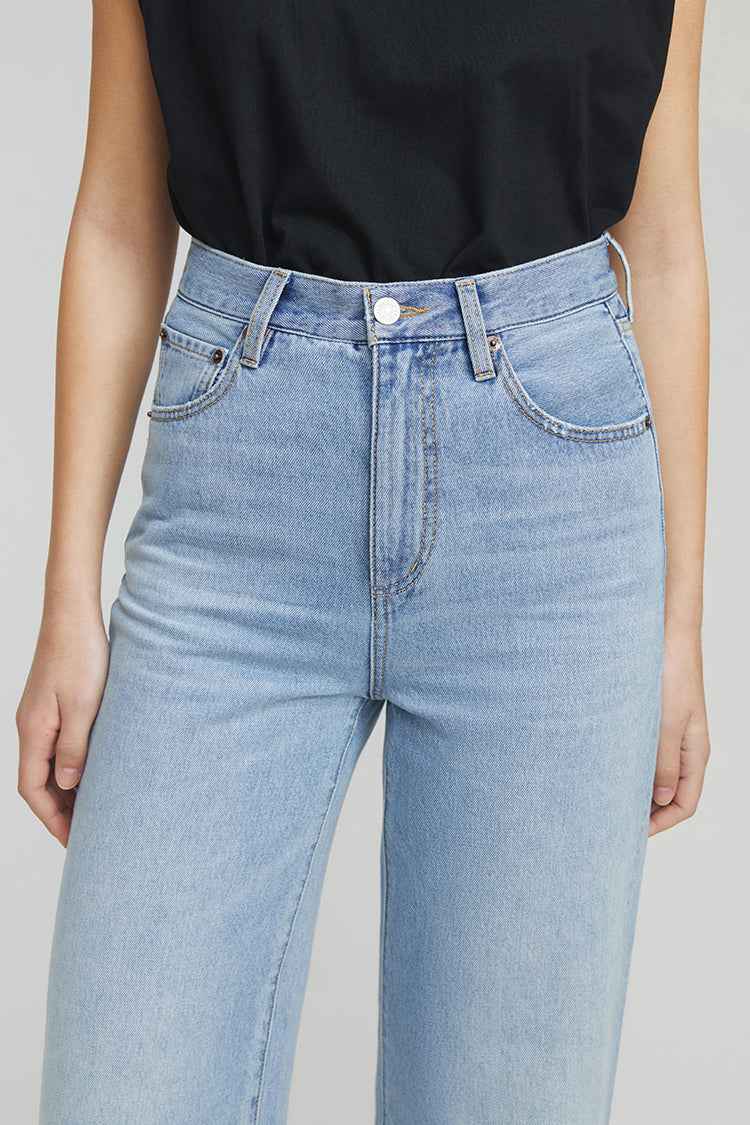 Coney Island Whitefish High-Rise Wide-Leg Jeans HJ007