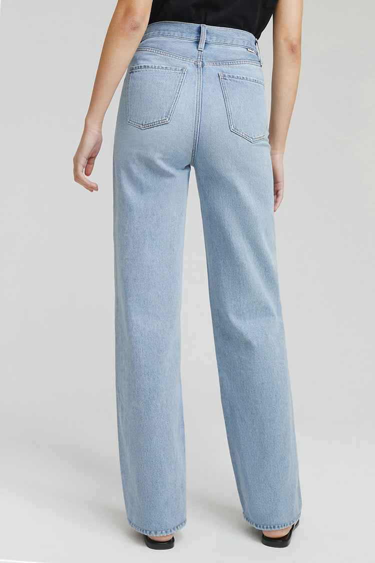 Coney Island Whitefish High-Rise Wide-Leg Jeans HJ007