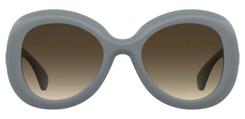 Moschino MOS162/S Brown Gradient Women's Sunglasses 54mm — side view showing the temple