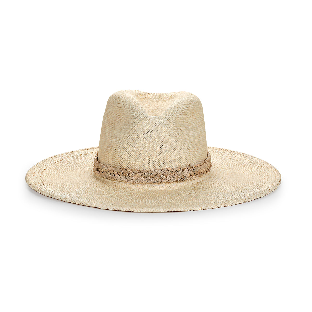 Nevis Wide Brim Panama Straw Fedora Hat – Helen Jon x Amina Hood Collaboration