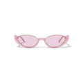 Monaco Amor Acetate Cat-Eye Sunglasses by Cossino – Black Luxury Unisex Designer Shades with UV400 Protection