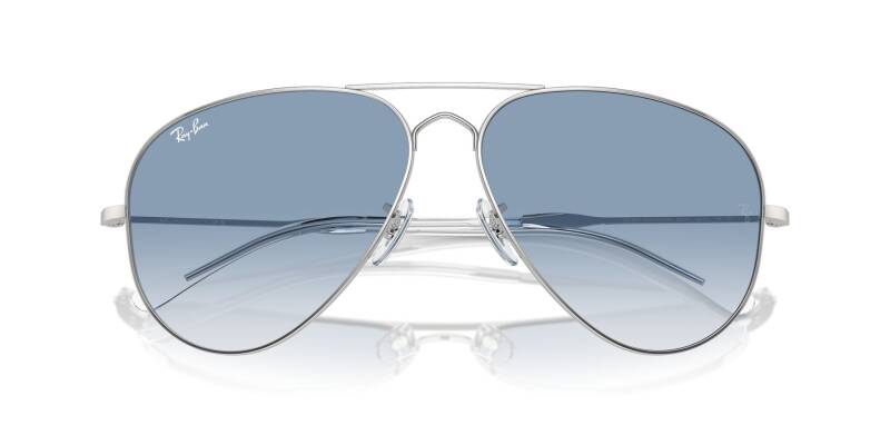 Ray-Ban 0RB3825 003/3F58 Metal Frame Blue Lens Sunglasses — 58mm