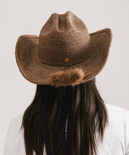 Ames Packable Straw Cowboy Hat
